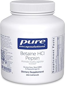 Betaine HCL Pepsin 250 Caps