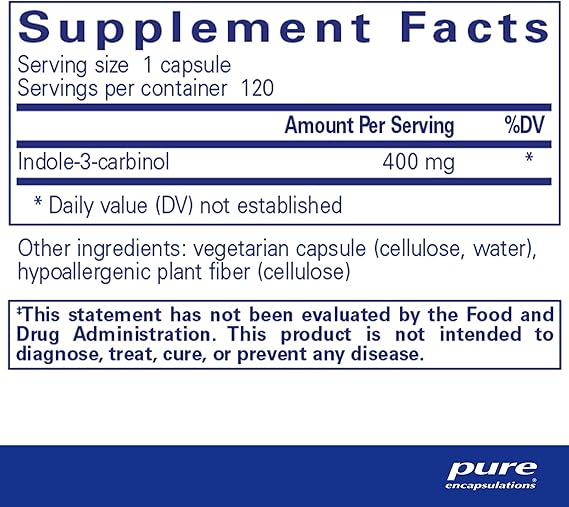 Indole-3-Carbinol 400mg - Image 2