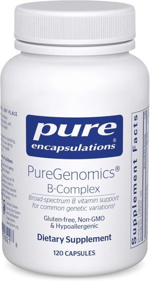 PureGenomics B-Complex 120 Caps