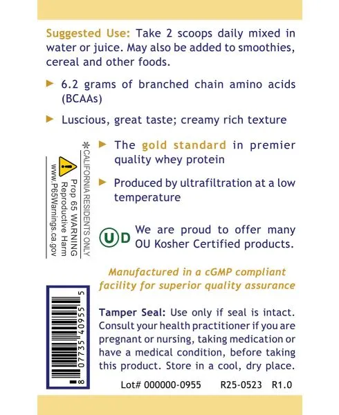 Whey Protein - 16.8 oz - Image 3