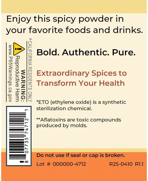 Tumeric Spice Powder 1.3 oz - Image 3