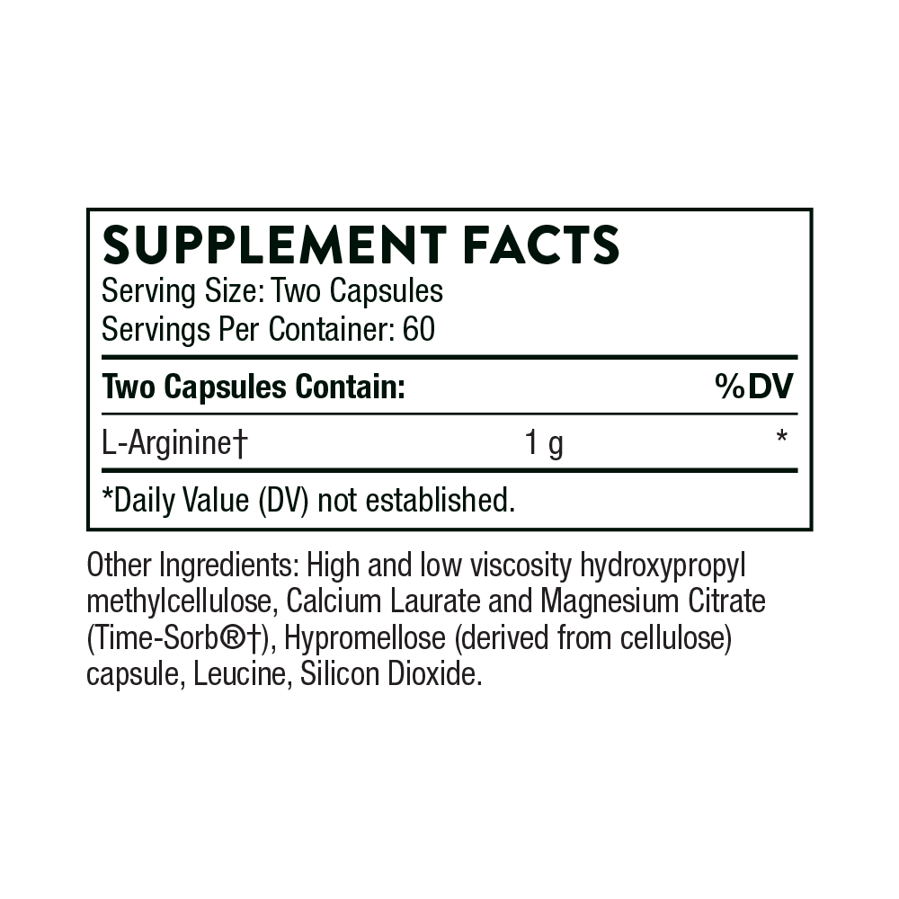 L-Arginine 120 Caps - Image 4